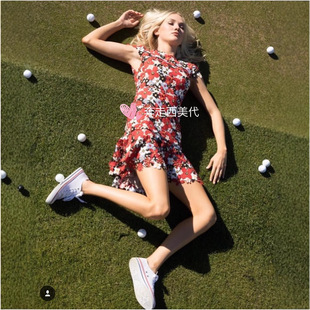 AO 18 Spring and Summer Ying Caier Star with Six-color Heavy Embroidered Dress 83023 Special Price Clear