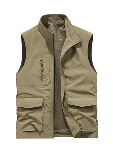 Vest with Printed Logo, Charity Group Volunteer Vest, Activity Work Clothes, Volunteer Vest with Printed Embroidery