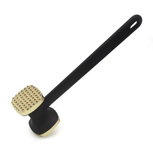 Double-sided Available Meat Hammer Kitchen Meat Hammer Steak Hammer Stainless Steel Handle Household Meat Hammer