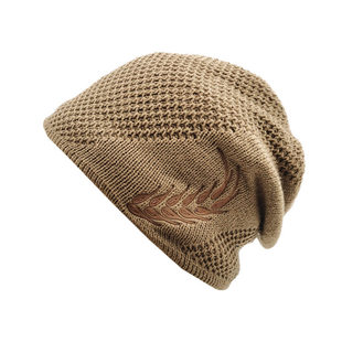 Winter Fashion Wheat Ear Wool Cap Plus Velvet Warm Outdoor Knitted Cap Snow Ear Protection Cold Baotou Cap