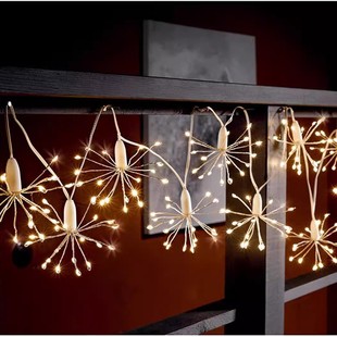 New style fireworks lamp led string lamp explosion star lamp dandelion lamp solar usb battery remote control atmosphere lamp string lamp