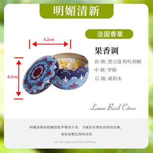 Cross-Border Soy Wax Plant Scented Candle Scenic Spot Travel Souvenir Ethnic Style Soy Wax Scented Candle