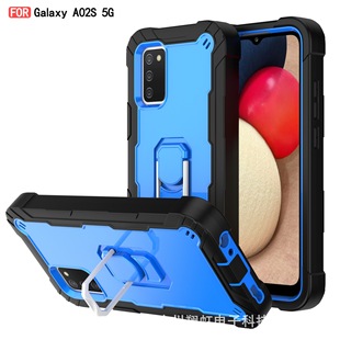 New style suitable for Samsung a02s International version a12 a32 a52 transparent protective cover 2-in -1 PC anti-fall case