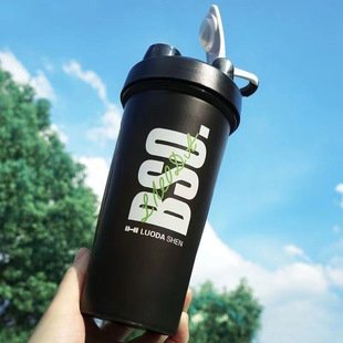 Spot Shake Cup Спортивный фитнес для мужчин и женщин пластиковая чашка большой емкости портативная шкала для воды стакан протеиновый порошок смешивания чашка