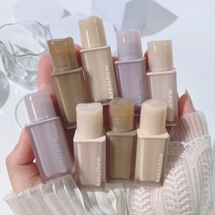 kakashow pink mist nude lip glaze native summer matte matte lip mud White not easy to touch cup soft mist lipstick