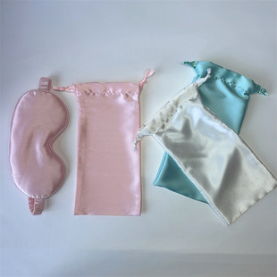 Sade bag silk cloth bag wig drawstring small bag gift accessories eye mask drawstring pocket storage bag in stock