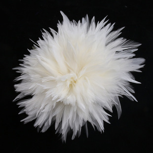 Wholesale 5-6 string white pointed feathers DIY handmade head jewelry feather clothing dream catcher cat stick accessories decoration