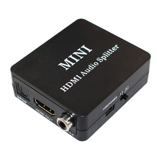 HD Audio SpLitteR with OpticaL FibeR mini HD Audio SpLitteR (SPDIF+R/L) ConveRteR