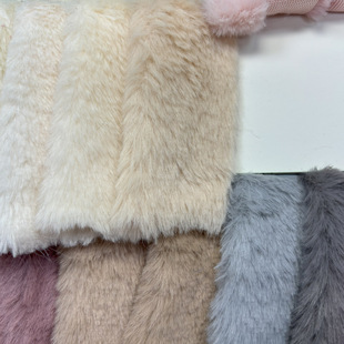 in stock imitation rabbit fox 10mm12mm long fur rabbit fox fur clothing luggage handbag collar lining fabric