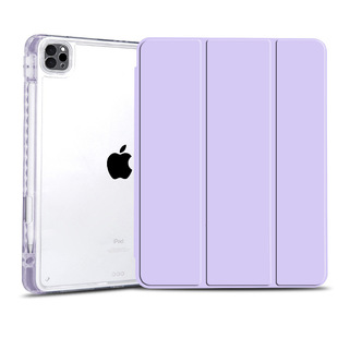 Применимо к новому Apple air2024 Pro чехол 10,9 дюйма три складки акриловая 11-дюймовая 10,2 прозрачная оболочка 13