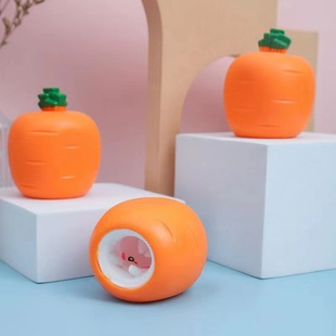 Hot sale trembles with decompression small pocket pinch music radish rabbit vent squeeze cup children's decompression toys