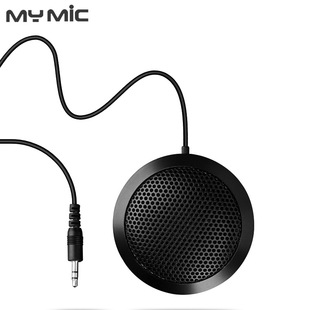 Interface USB desktop microphone with mute with ear return function 360 degree pickup game voice video microphone