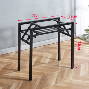 Folding table stand simple folding table leg shelf desk stand Office table stand single double spring table stand folding bracket