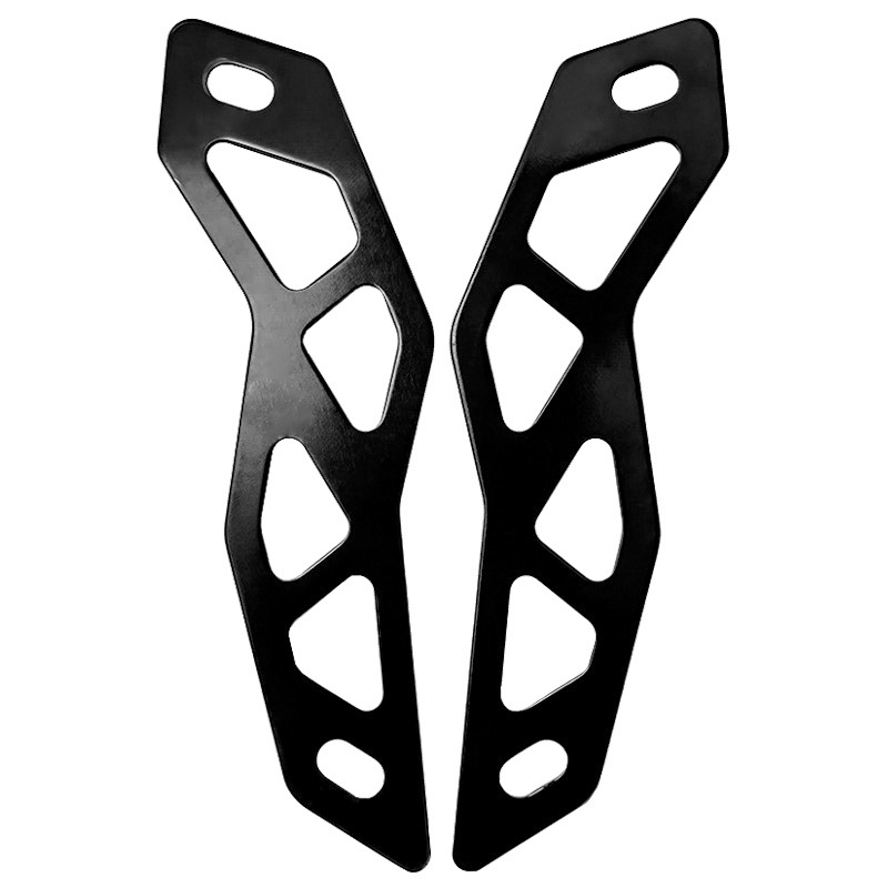 Motorcycle Parts Modification Accessories Cnc Aluminum Alloy Adv160 Windshield Bracket with Fine Workmanship and Wear Resistance
