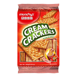Munchy's Makchi New Original Milk Taste Square Sweet Crisp Soda Biscuit Combination Spring Festival New Year Goods