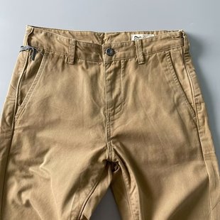 Thin Loosening Large Pocket Crane Pants Men's plus size Straight Cotton Casual Men's Pants Cotton Crane Pants