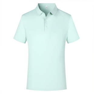 Summer Solid Color Polo Shirt Custom Printed Logo Classmate Party School Uniform Team Uniform Men's and Women's Short Sleeve T-Shirt Embroidery Figure
