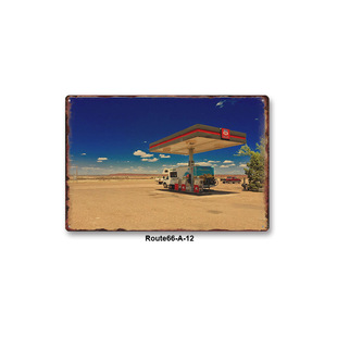 Tin Painting Bar Clothing Store Home Wall Decoration Tin Metal Decor Cross-border Monopoly Decorative Tin Painting