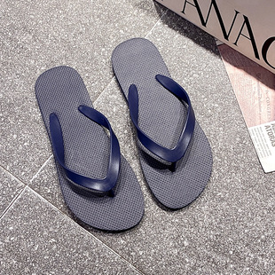 Flip-Flops for Women's Summer Outer Wear Black Beach Seaside Splint Flip-Flops Swimming Flip-Flops Slippers Non-Slip Bathroom Bathing