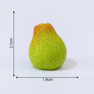 Mini Realistic Decorations Baby House Blind Box Simulation Fruit Micro Landscape Crafts Food Play Small Ornaments Accessories Creative