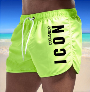 Многоцветный спортивный трехконечный шорты мужской 2023 AliExpress новая мужская мода пляжные шорты полиэстер печать