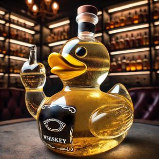 Amazon Fun Hot Funny Whiskey Duck Bottle Веселая утка бутылка