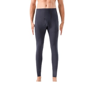 New men's autumn pants warm pants double-sided velvet thermal underwear heating autumn and winter leggings waist pants men