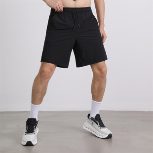 DRI-FIT быстрые сухие спортивные брюки свободные укороченные LULU Фитнес бег мужские брюки повседневные дикие тканые