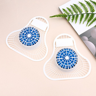 Urinal deodorant triangle block men's toilet urine bucket incense splash pad filter net urinal bucket triangle aromatic block