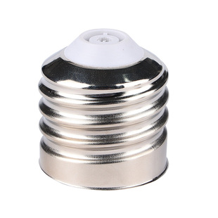 e40 Iron Nickel-plated Solder-free Lamp Holder e40 Solder-free Screw Lamp Holder Factory Direct Sales Bulb Suitable Screw Lamp Holder