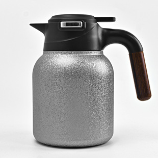 Large capacity pure titanium titanium cup high-end household thermos cup business tea water separation show temperature stew teapot gift box office batch