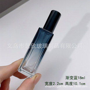 in stock 10ml perfume bottle portable square press spray bottle empty bottle 5ml transparent 20m glass perfume bottle