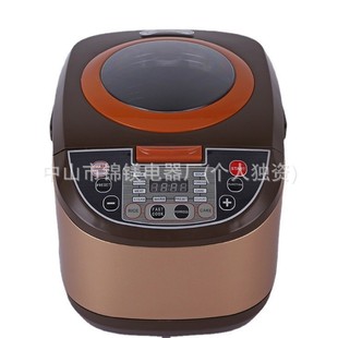 Zhongshan Factory Sunroof Rice Cooker MuLtifunctionaL Large Capacity EngLish HousehoLd Big Eyes 5L Smart Rice Cooker Cross