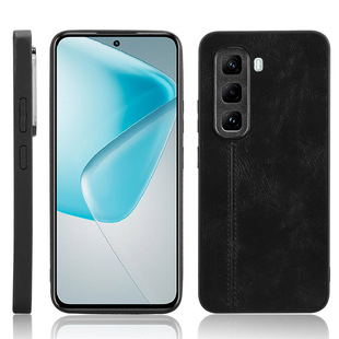For Infinix Hot 50 Pro Plus 4G Magnetic Card Case Cow Print Leather Protective Cover