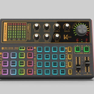 SK300 Computer mobile phone sound card live broadcast with goods singing K short video portable equipment