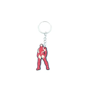 Factory Direct Supply PVC Silicone Avengers Keychain Cute Cartoon Promotional Gift Spider-Man Pendant