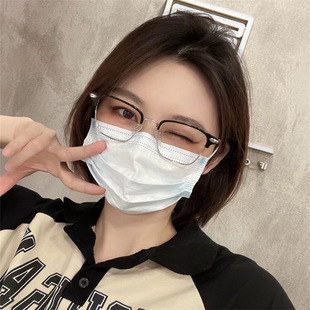 Sven eyebrow frame 51 myopia frame anti-blue light can be equipped with small red book boys myopia glasses k0002