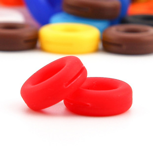Round Silicone Glasses Anti-slip Glasses Leg Anti-slip Cover Anti-ear Hook Foot Cover Fixed Ear Hook Direct Supply
