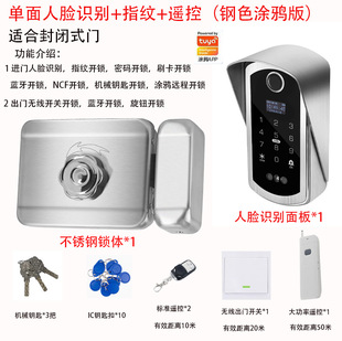 Xin Tian Gu открытый разделенный тип без проводки 3D распознавание лица отпечатков пальцев замок двор пароль граффити смарт
