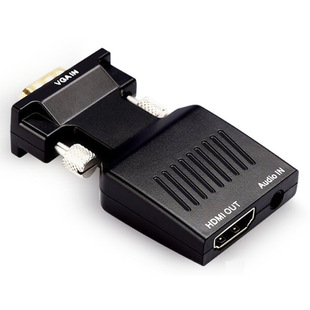 VGA в HDMI конвертер VGA2HDMI адаптер VGA to HDMI адаптер кабель с разделением аудио