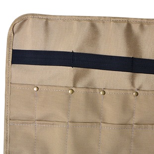 Cross-border Outdoor Picnic Camping Tableware Canvas Hanging Bag Portable Triangle Hanging Cookware suit Storage Bag