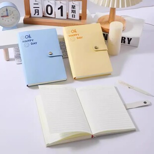 2025 new notebook ins wind 416 pages super large super thick flat A5 notepad can be customized