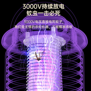 2024 new electric shock mosquito killer indoor and outdoor USB charging mosquito repellent mosquito killer mosquito lamp manufacturers cross-border