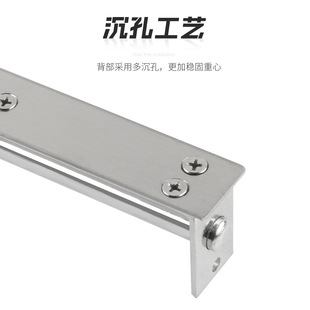 Stainless Steel Concealed Latch Push-Type Double Door Security Door Entry Door 6inch 8inch Embedded Weldable