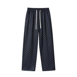 Cross-border wholesale American fashion brand sweatpants couple casual pants loose straight sports long pants Four Seasons knitted trousers