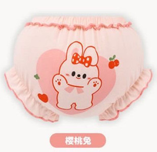 Baby underwear girls do not clip PP1-4-year-old pure cotton baby triangle bread pants thin children's underwear