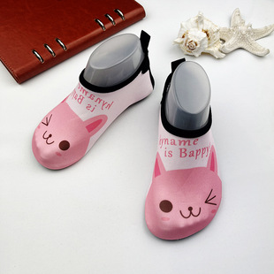 Parent-Child beach shoes adult beach shoes socks children men and women non-slip soft bottom quick-drying seaside water park wading shoes