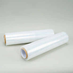 Stretch film custom pe wrapping film 50cm wide industrial wrapping film factory logistics packaging self-adhesive film wrapping film