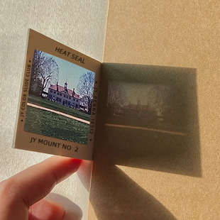 Reversal Film Custom Film Light and Shadow Slide Commemorative Creative Nostalgic Birthday Retro Film Bookmark