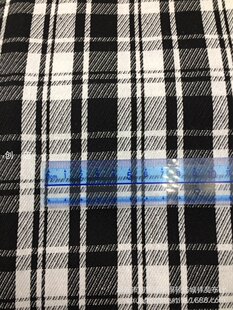 Twill Jacquard Plaid Fabric Women's Spring & Fall Fabric Woven Tao Spot Shirt Casual Wear Plaid Nantong Weaving
